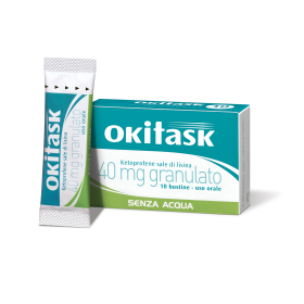Okitask 40 mg Ketoprofene Sale di Lisina 10 Bustine