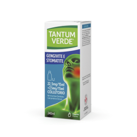 Tantum Verde Bocca Collutorio Benzidamina Cloridrato 240 ml