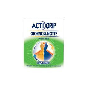 Actigrip Giorno & Notte Raffreddore e Influenza 12 4 Compresse