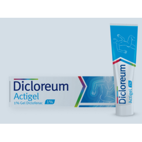 Dicloreum Actigel 1% Diclofenac Gel Dolori Articolari 100 g