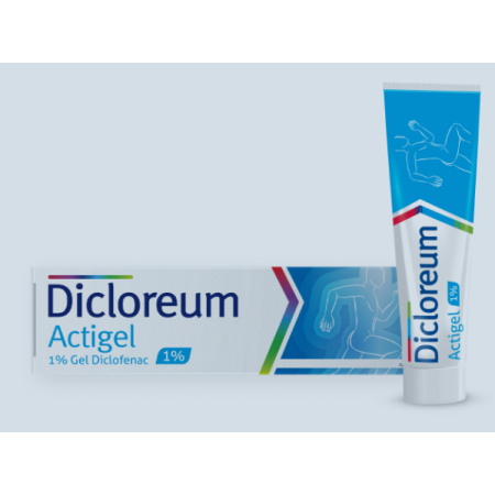 Dicloreum Actigel 1% Diclofenac Gel Dolori Articolari 100 g