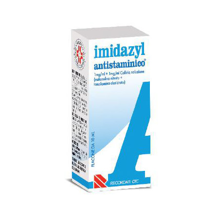 Imidazyl Antistaminico 1 mg/ml Nafazolina nitrato Collirio 10 ml