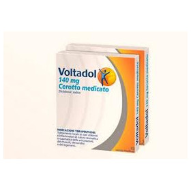 Voltadol 140 mg Diclofenac Sodico Dolori Articolari 5 Cerotti Medicati