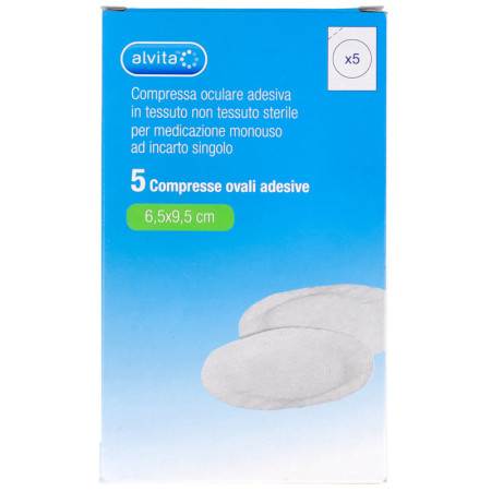 Alvita Compresse Oculari Sterili Adulti 5 Pezzi