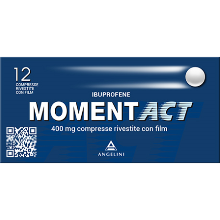 Momentact 400 mg Ibuprofene Analgesico 12 Compresse Rivestite