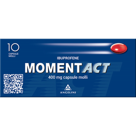 Momentact 400 mg Ibuprofene Analgesico 10 Capsule Molli
