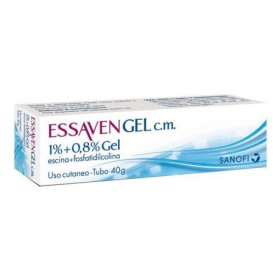 Essaven Gel 10 mg/g 8 mg/g Escina Fosfatidilcolina Insufficienza Venosa e Fragilità Capillare Tubo