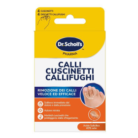 Scholl Cerotti Callifughi Rimozione Calli Duri 4 Cerotti 4 Dischetti