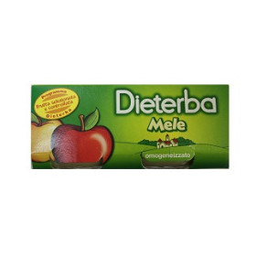 Dieterba Omogenizzato Mela 3 Vasetti da 80 g