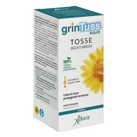 Aboca Grintuss Adulti Sciroppo Tosse Secca e Grassa 180 g