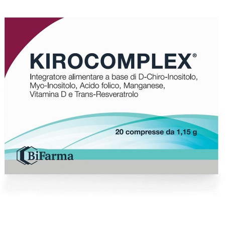Kirocomplex Integratore Ovaio Policistico 20 Compresse