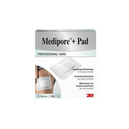 Medipore Pad Medicazione Sterile 10x10 cm 5 Pezzi