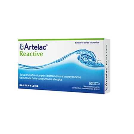 Artelac Reactive Soluzione Oftalmica Congiuntivite Allergica 20 Flaconcini Monodose