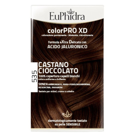 Euphidra ColorPRO XD 535 Castano Cioccolato Tintura Extra Delicata