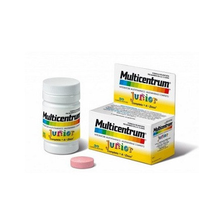 Multicentrum Junior Integratore Vitamine Bambini 30 Compresse Masticabili
