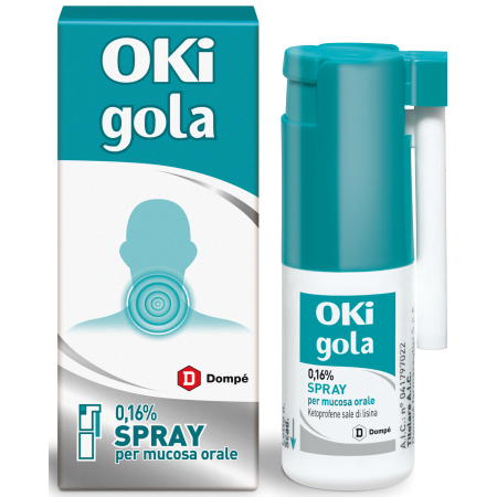 Oki Infiammazione e Dolore Spray Ketoprofene Analgesico 15 ml