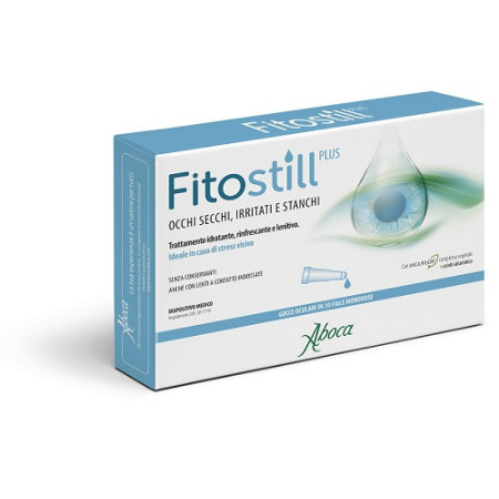 Aboca Fitostill Plus Gocce Oculari Protettive Lubrificanti 10 Fiale