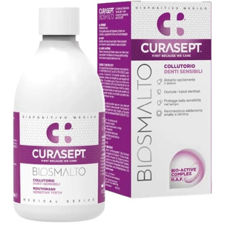 Curasept Biosmalto Collutorio Denti Sensibili 300 ml
