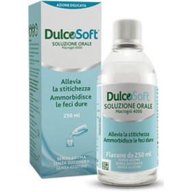 DulcoSoft Soluzione Orale Macrogol 4000 Contro la Stitichezza 250 ml