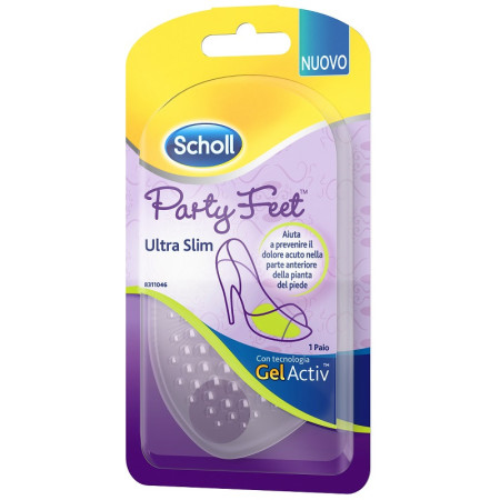 Scholl Party Feet Gel Activ Ultra Slim Solette in Gel