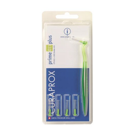 Curaprox Plus CPS Prime 1,1 Verde 5 Scovolini Manico