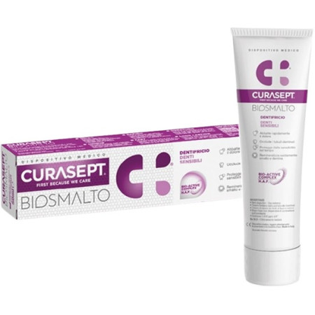 Curasept Biosmalto Denti Sensibili Dentifricio 75 ml