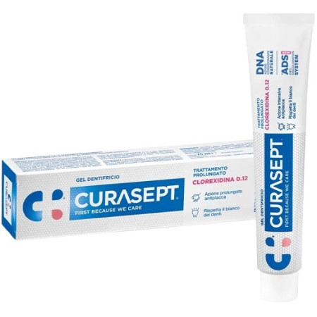 Curasept Cloredixina 0,12% ADS DNA Gel Dentifricio 75 ml