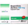 Ibuprofene Zentiva 400 mg Antinfiammatorio 20 Capsule Molli