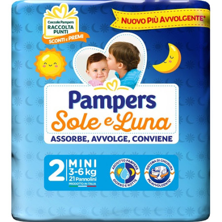 PAMPERS SL MINI 21PZ