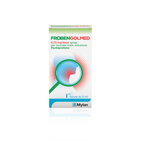 FrobenGolmed Spray Mucosa Orale per Mal di Gola 15 ml