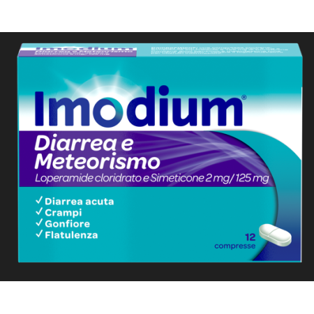 IMODIUM DIARREA E METEOR 12CPR