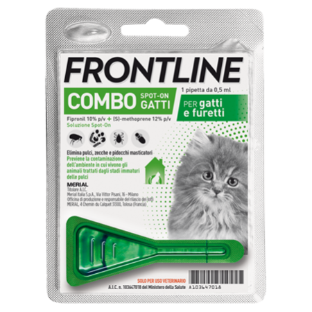 Frontline Combo Soluzione Spot-On Gatti 1 Pipetta Monodose