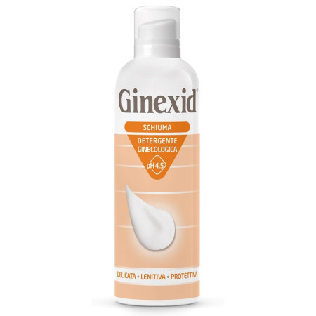 Ginexid Schiuma Detergente Ginecologica Igiene Intima Femminile 150 ml