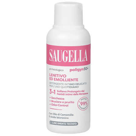 Saugella Poligyn Detergente Intimo Donna pH Neutro 250 ml