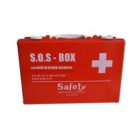 Safety Cassetta Medicazione Completa Per Aziende Gruppo A/B