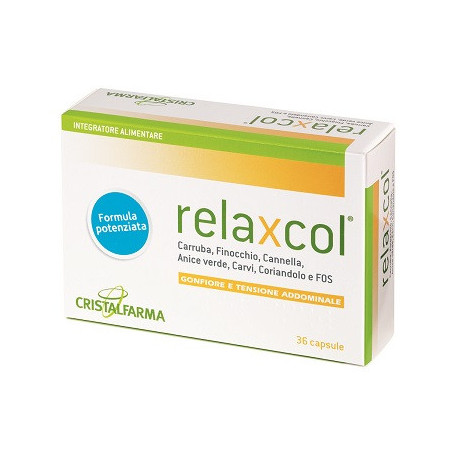 Relaxcol Integratore Gonfiore e Tensione Addominale 36 Capsule