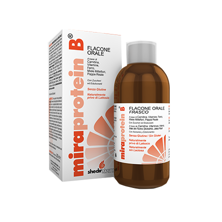 Miraprotein B Integratore Polivitaminico e Poliproteico Sciroppo 200 ml