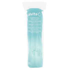 Alvita Dischetti Struccanti In Cotone 100 Pezzi