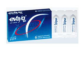 Eva/Qu Supposte Evacuanti Stimolo Effervescente 6 Supposte