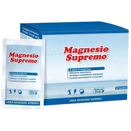 Natural Point Magnesio Supremo 32 Bustine da 2,4 g