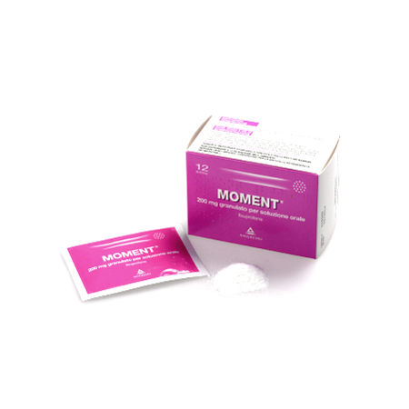 Moment Granulato 200 mg Ibuprofene 12 bustine