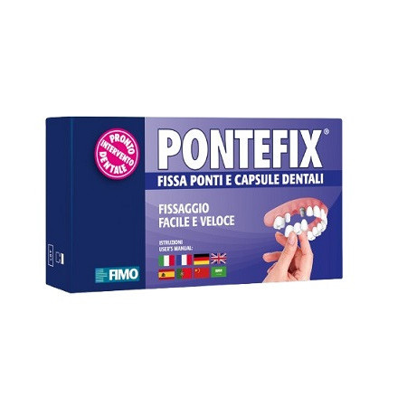 Pontefix Set Fissaggio Ponti e Capsule Dentali 7g