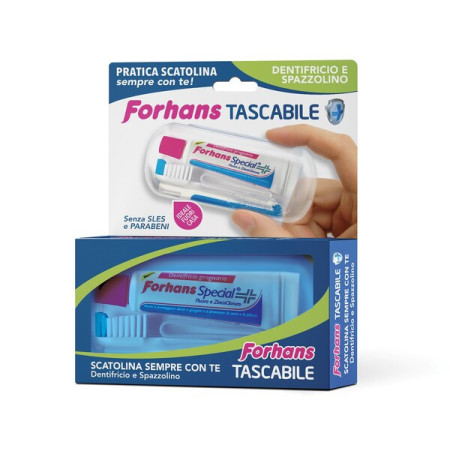 Forhans Tascabile Travel Kit Spaxxolino Dentrifricio Speciale da 12 , 5 ml
