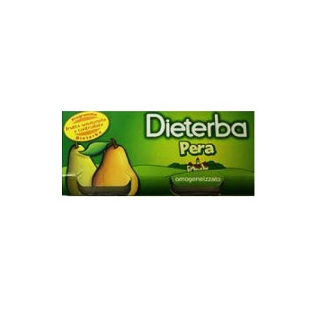 Dieterba Omogenizzato Pera 3 Vasetti da 80 g