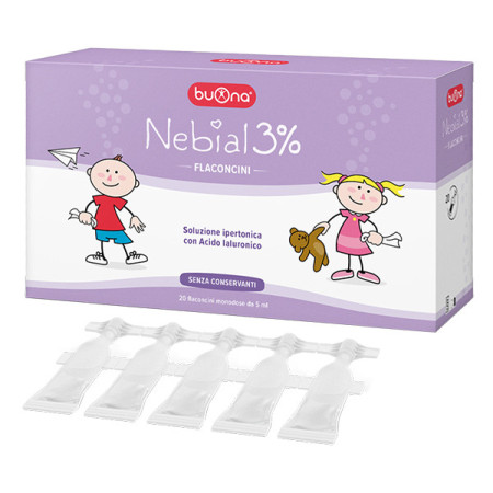 Nebial 3% Decongestionante Nasale 20 flaconcini 5 ml