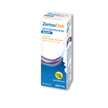 Zerinodek Decongestionante Nasale 1 mg/ml Spray Nasale 10 g
