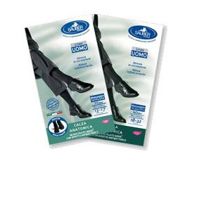 Sauber Linea Uomo Calza Anatomica Filato QSKIN 70 Den Taglia M Blu