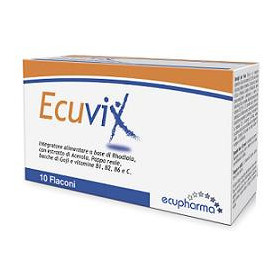 Ecuvix Integratore 10 Flaconcini da 10 ml