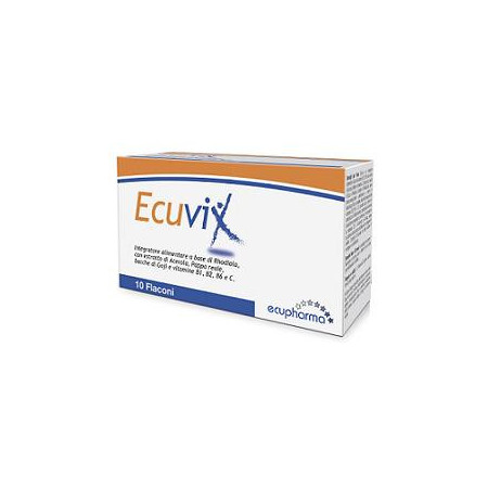 Ecuvix Integratore 10 Flaconcini da 10 ml
