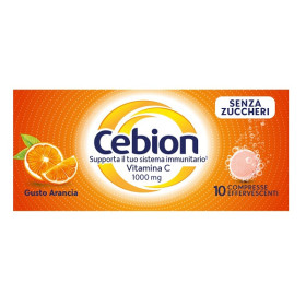 Cebion Effervescente Senza zucchero Integratore Vitamina C 10 Compresse
